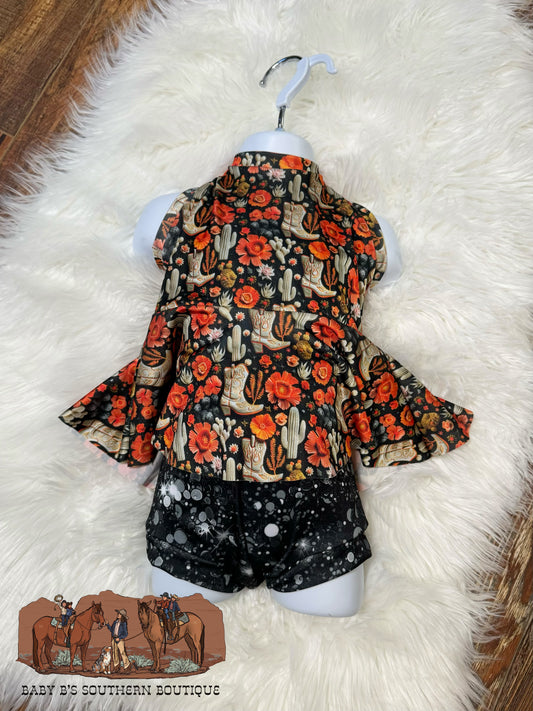 SWIM Peplum Top & Bottoms