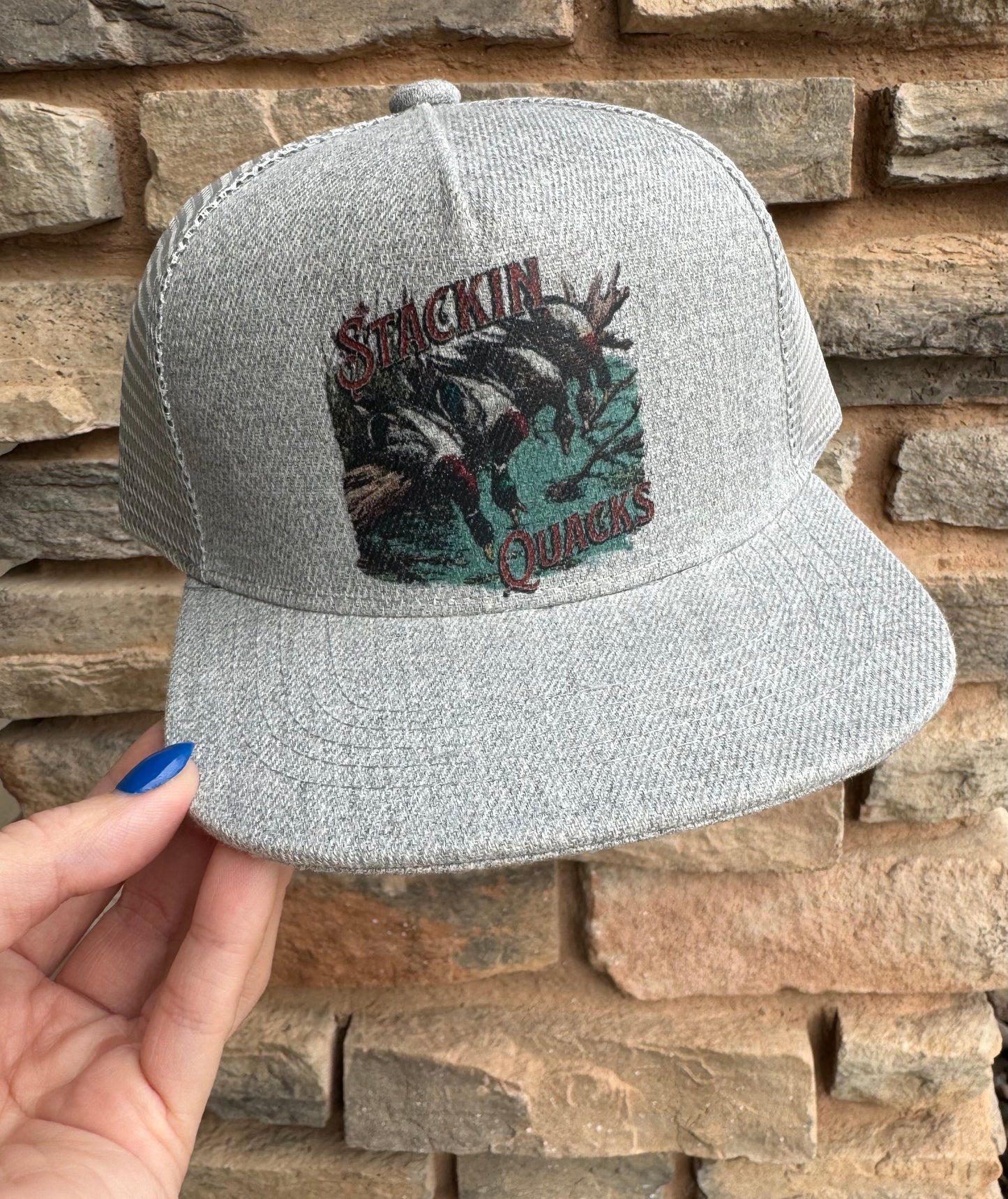 Stackin Quacks Snap Back Hat