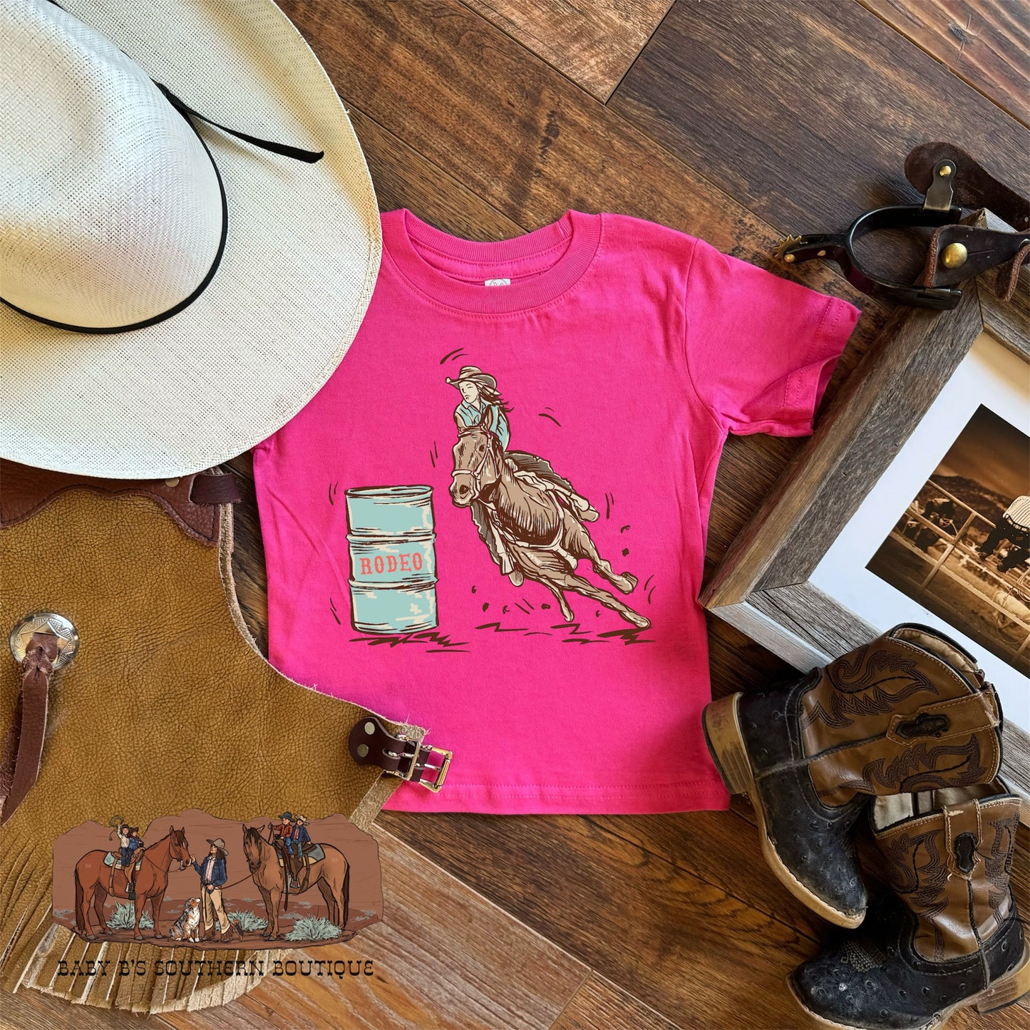 Pink Barrel Racer T-Shirt