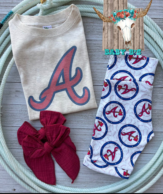 Braves biker shorts