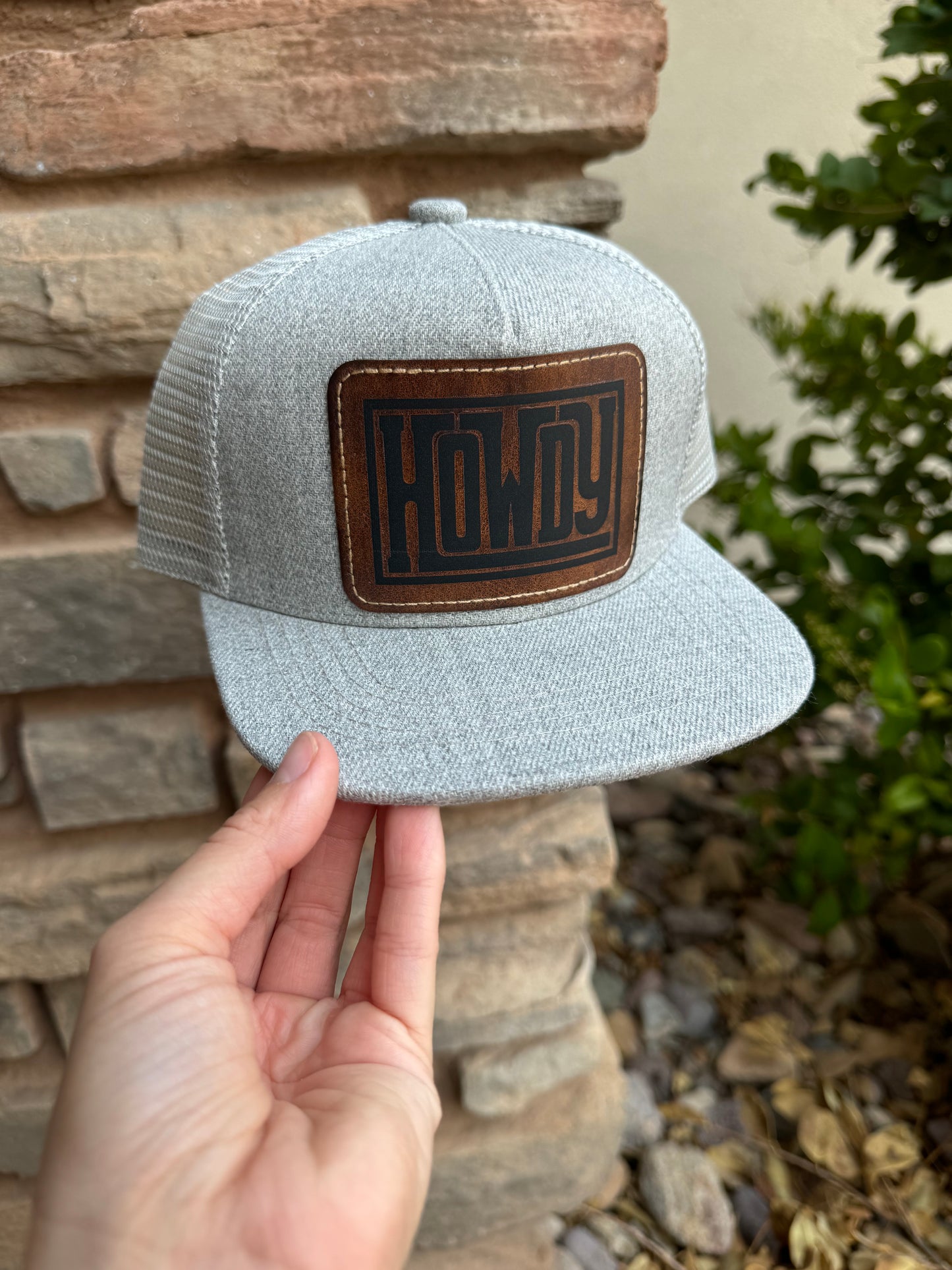 Howdy Patch Snap Back Hat