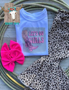RTS Let’s Go Girls T Shirt Size 5/6 Youth