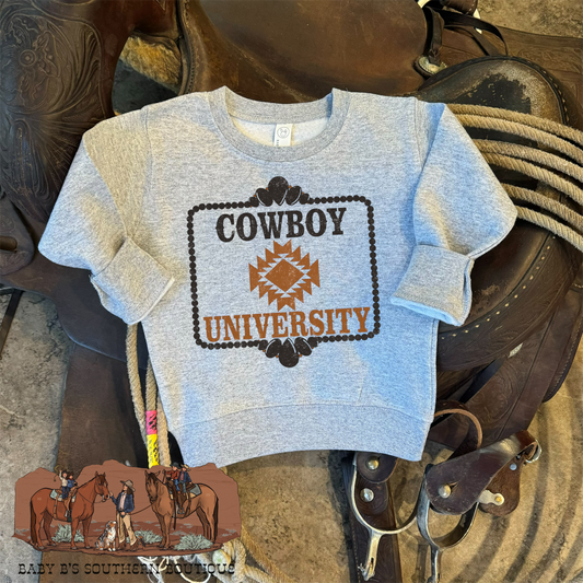 Cowboy University Crewneck