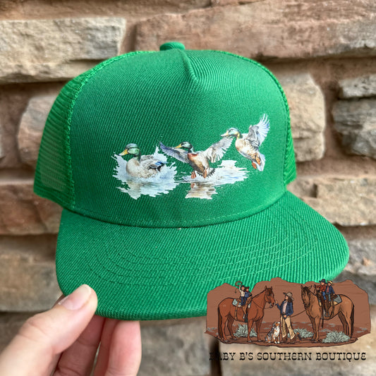 Flying Ducks Snap Back Hat