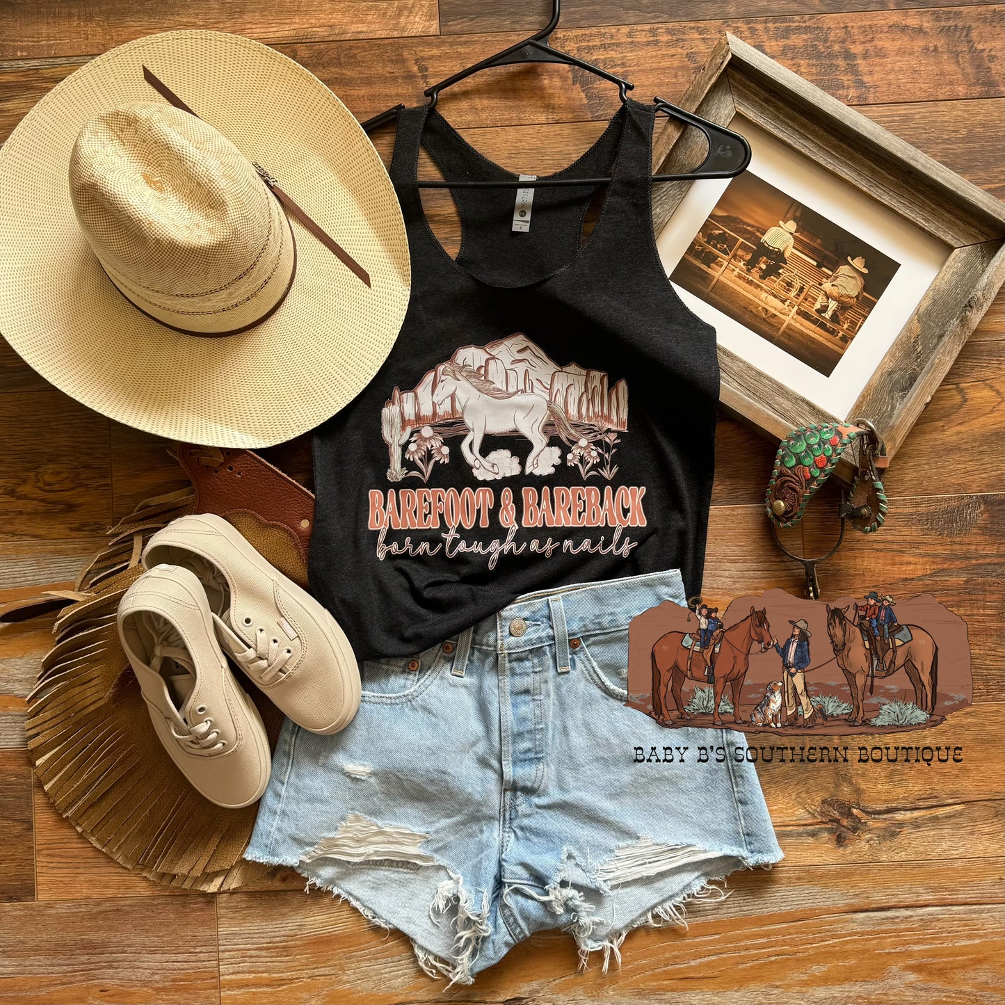 Barefoot & Bareback Tank Top