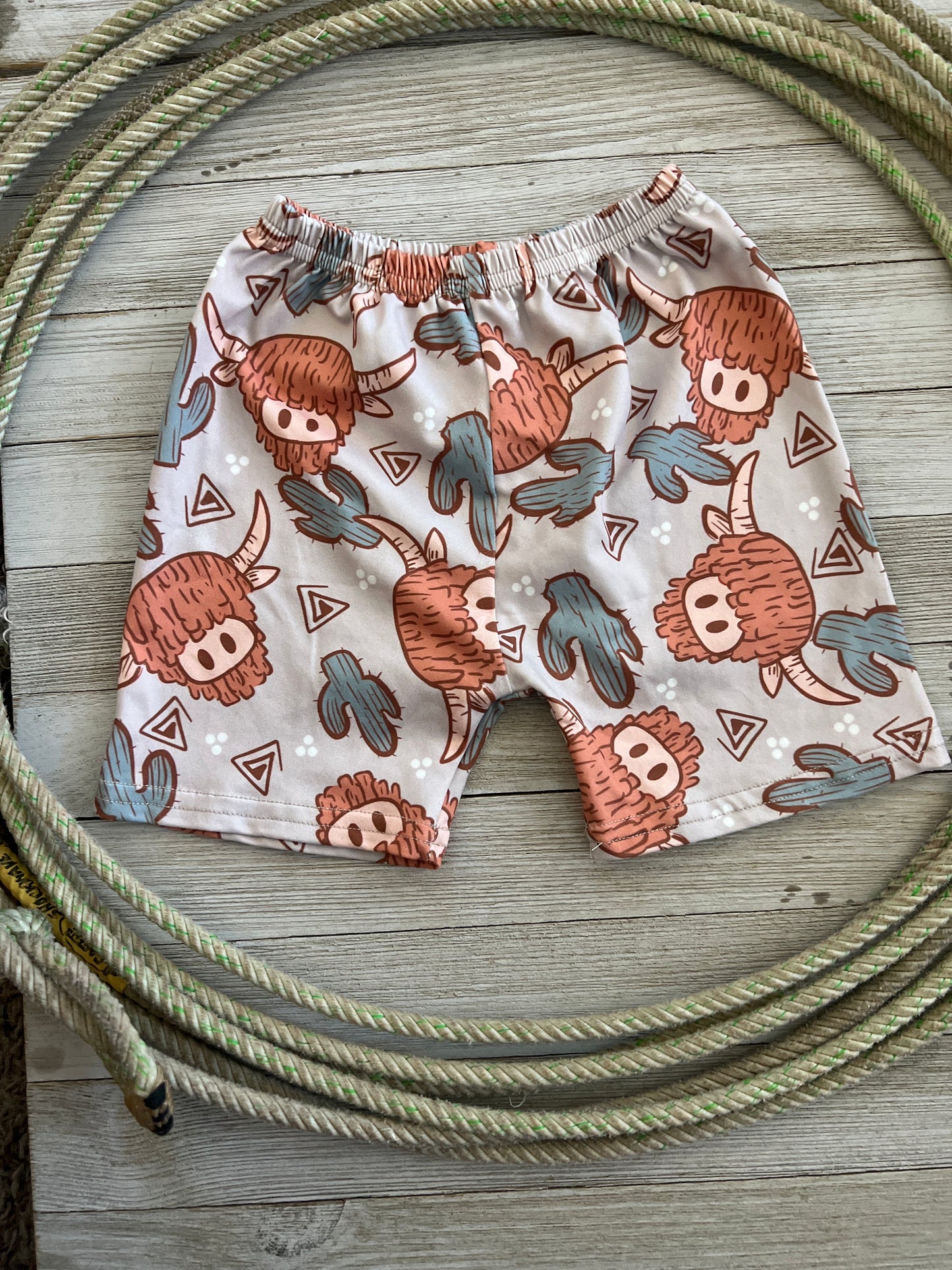 RTS highland Cow Shorts