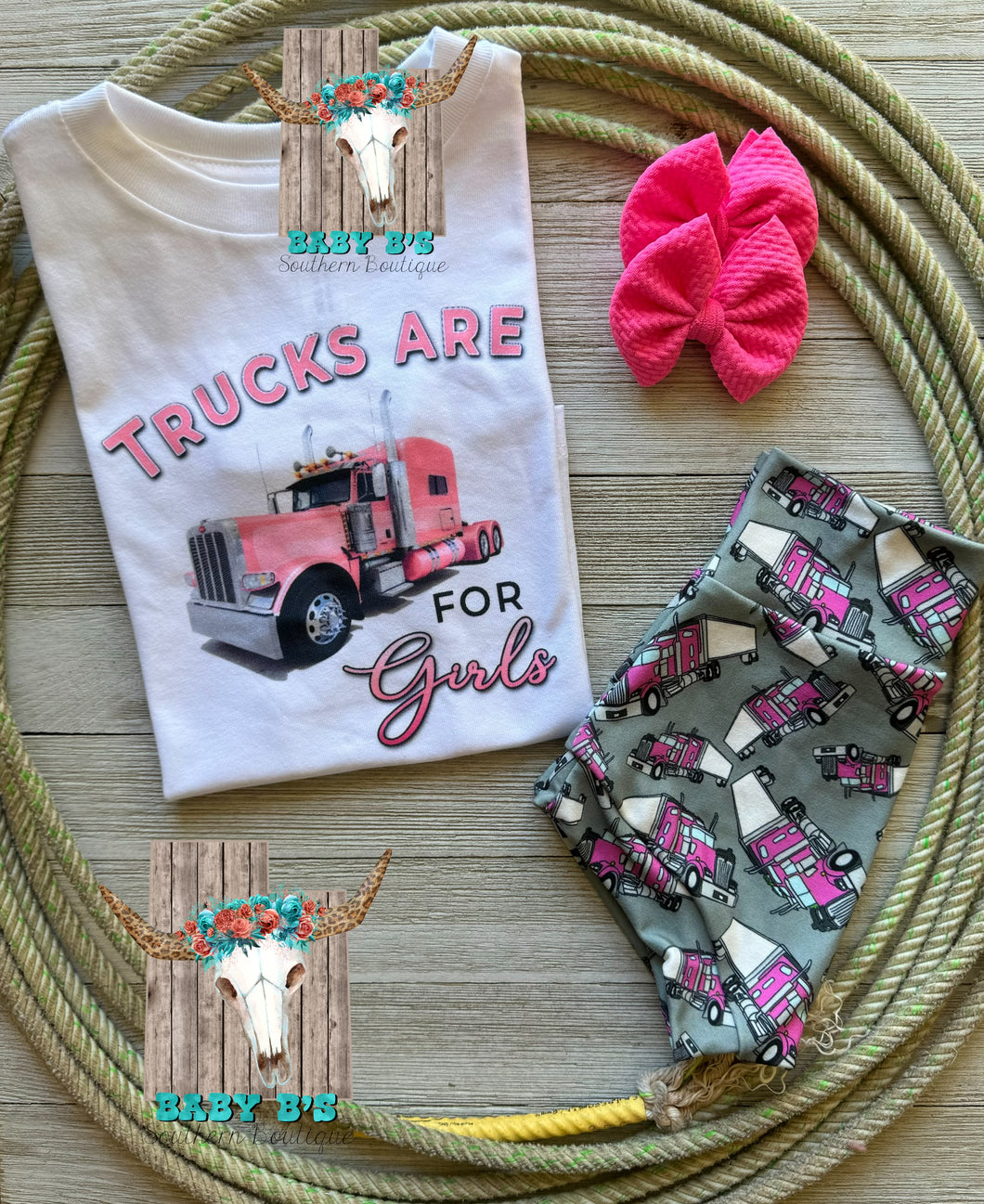Trucks Are For Girls T-Shirt