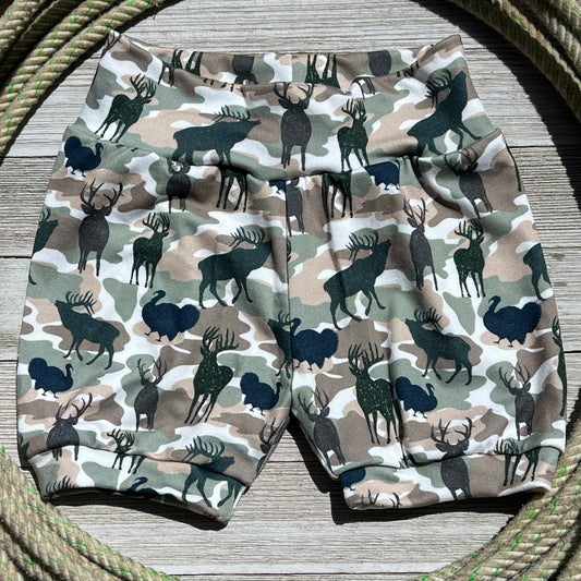 RTS Camo Animal Shorts