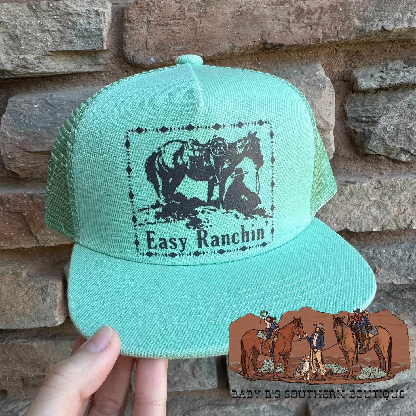 Easy Ranchin Snap Back Hat