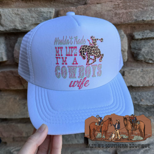 I’m A Cowboys Wife Adult Trucker Hat