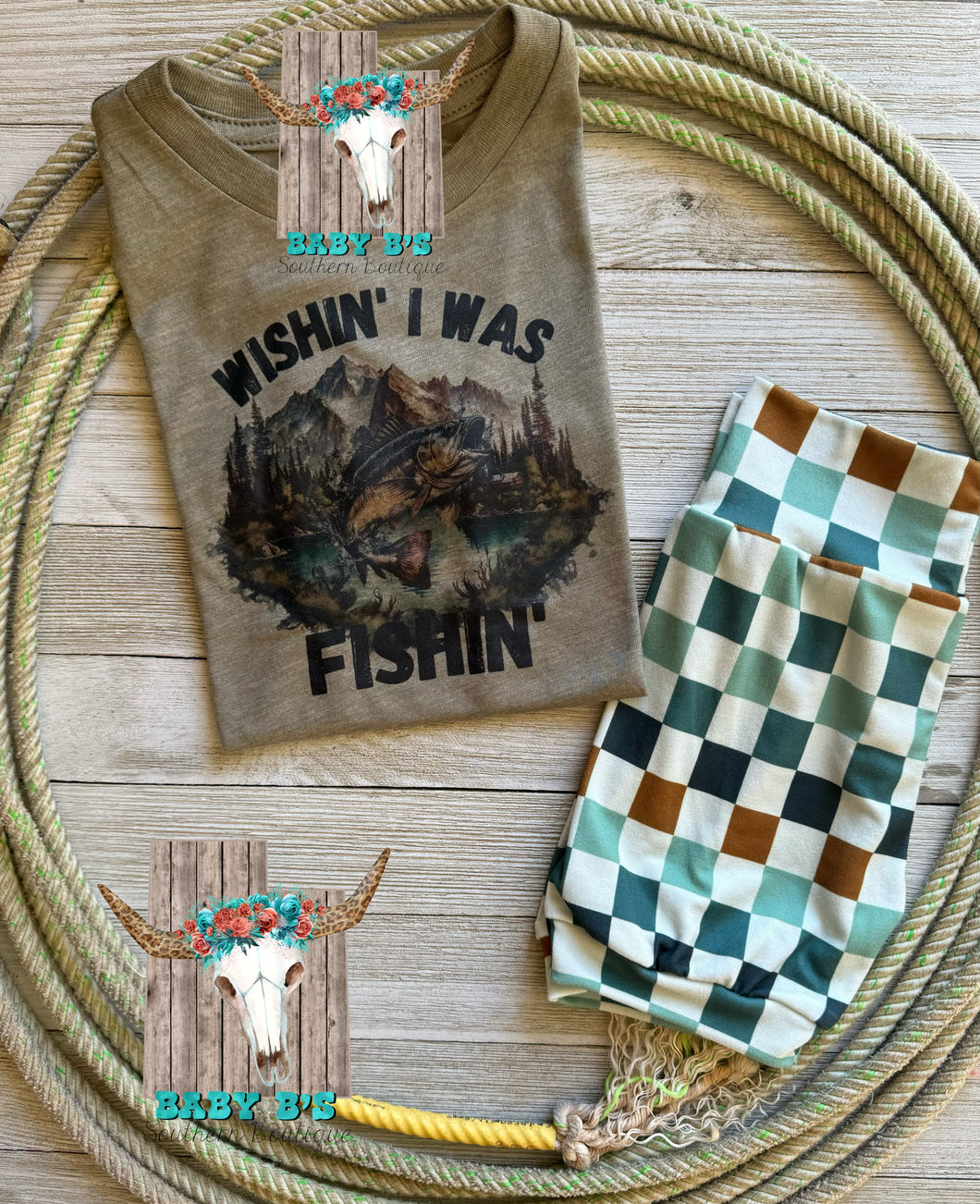 Wishin’ I Was Fishin’ T-Shirt