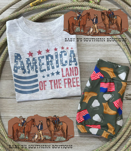 America Land Of The Free T-Shirt