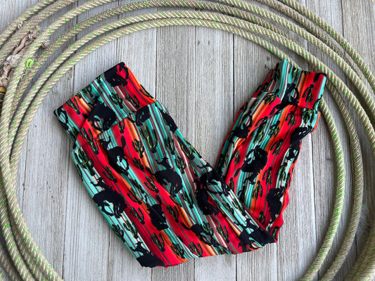 RTS Red/Green Bronc Joggers