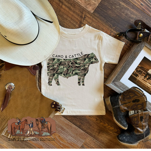 Camo & Cattle T-Shirt