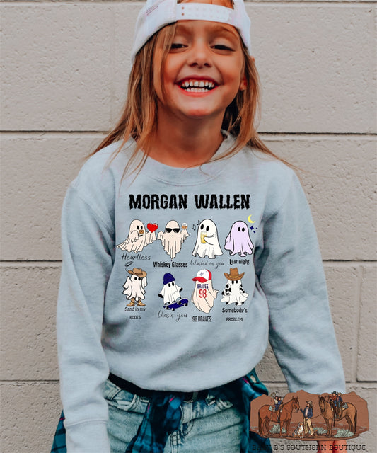 Morgan Wallen Ghosts Hoodie/Crewneck