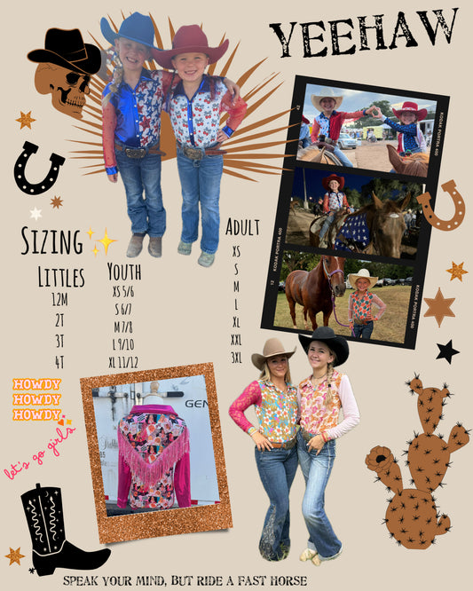 Button Up Rodeo Shirt INFO
