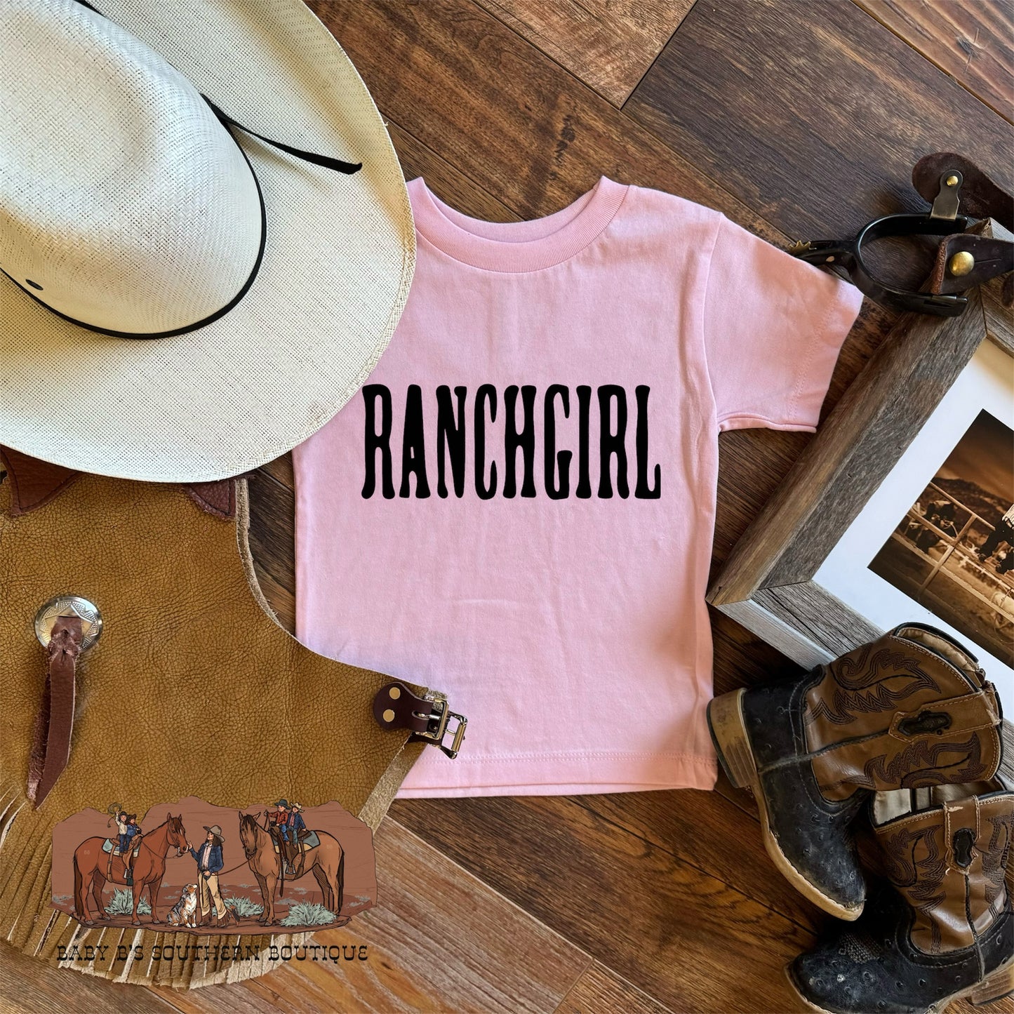 Pink Ranch Girl T-Shirt