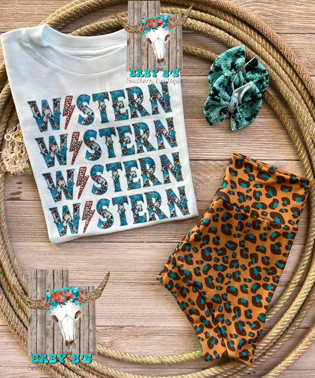 Western Western Leopard T-Shirt