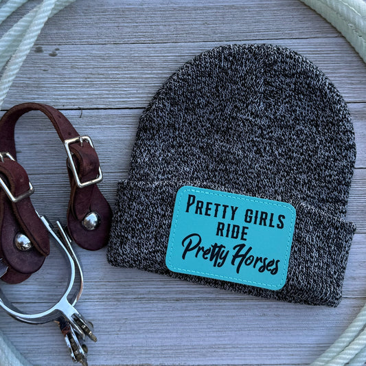 Pretty Girls Ride Pretty Horses Beanie