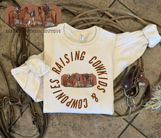 Raising Cowkids & Cowponies Crewneck