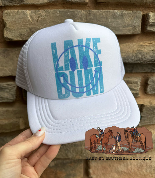 Lake Bum Adult Trucker Hat