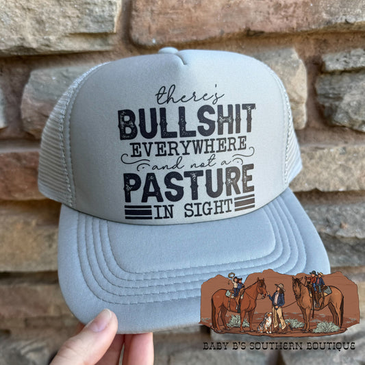 There’s Bullshit Everywhere Adult Trucker Hat