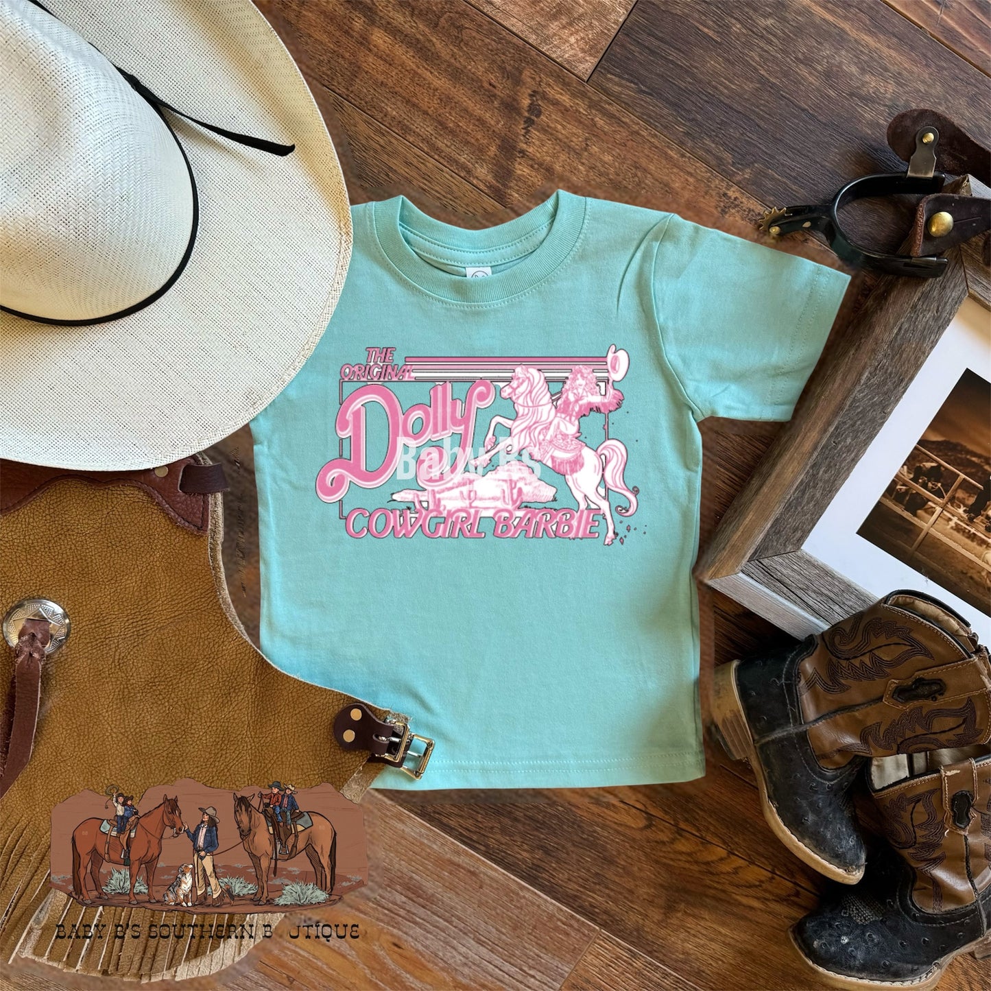 Dolly Cowgirl Barbie T-Shirt