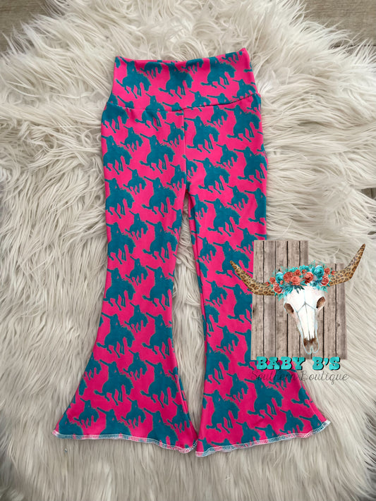 RTS Pink & Turquoise Bronc Flares