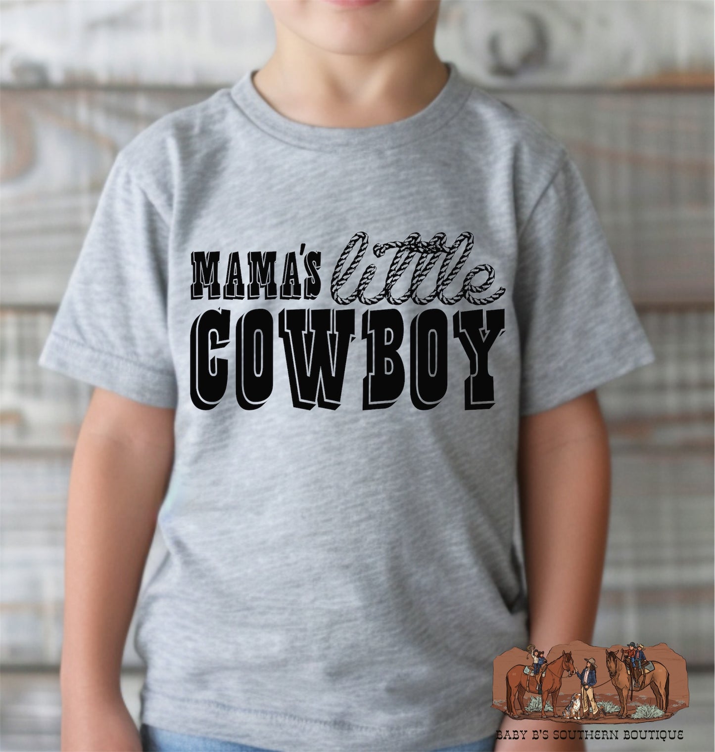 Mamas Little Cowboy T-Shirt