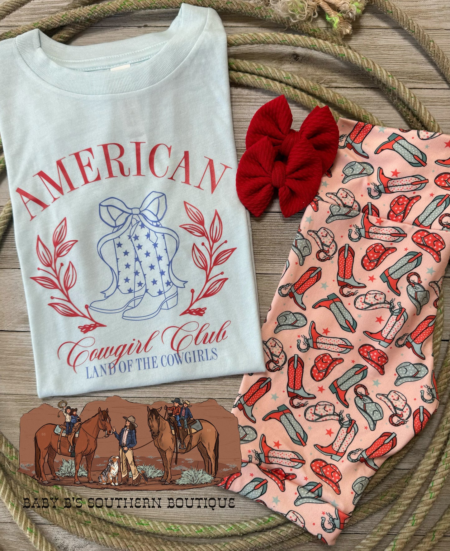 American Cowgirl Club T-Shirt