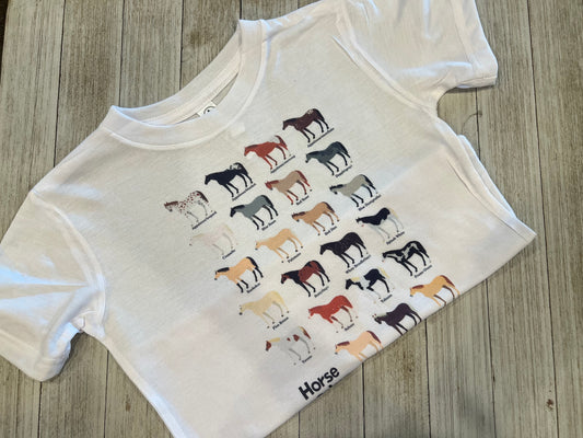 RTS Horse Colors T Shirt