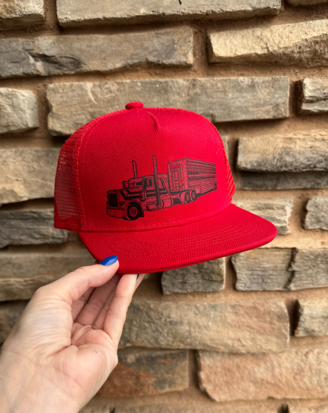 Cattle Trucker Snap Back Hat