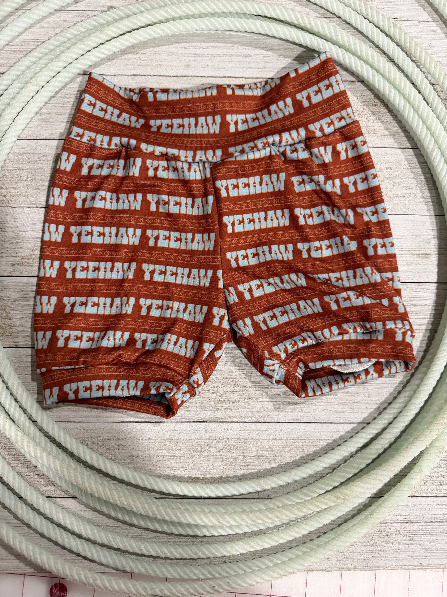 6-12 Yee haw shorts (flaw) words don’t match up