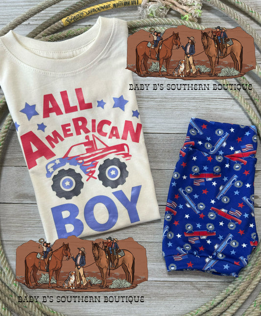 All American Boy Truck T-Shirt