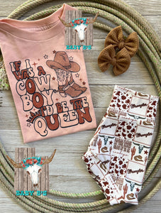 If I Was A Cowboy I’d Be The Queen T-Shirt