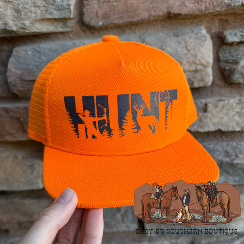 Hunting Orange Snap Back Hat