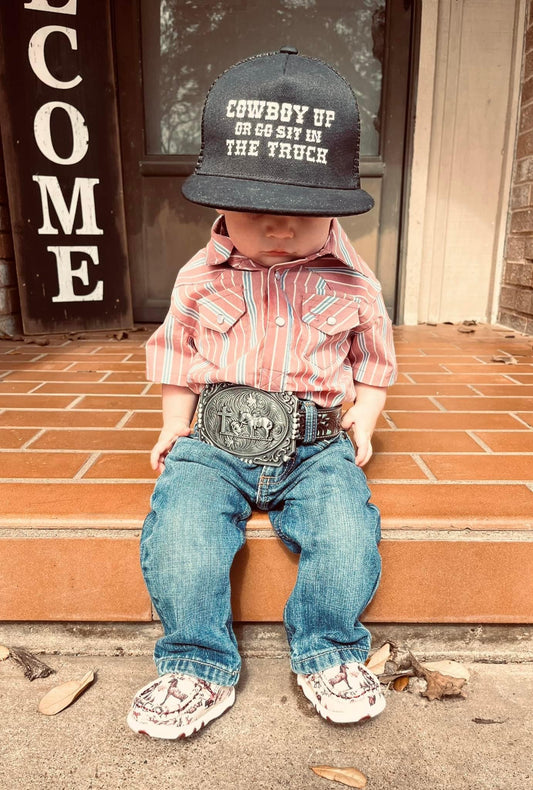 Cowboy Up Snap Back Hat MULTIPLE COLORS