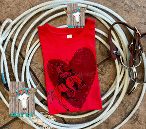 RTS Ted Heart Brinc T Shirt Size 18-24m