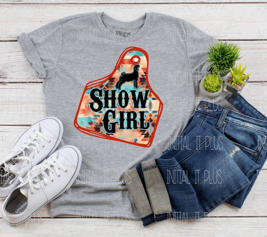 Goat Show Girl T-Shirt